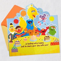 Sesame Street® Extra Happy Pop-Up Birthday Card for Kids for only USD 4.59 | Hallmark