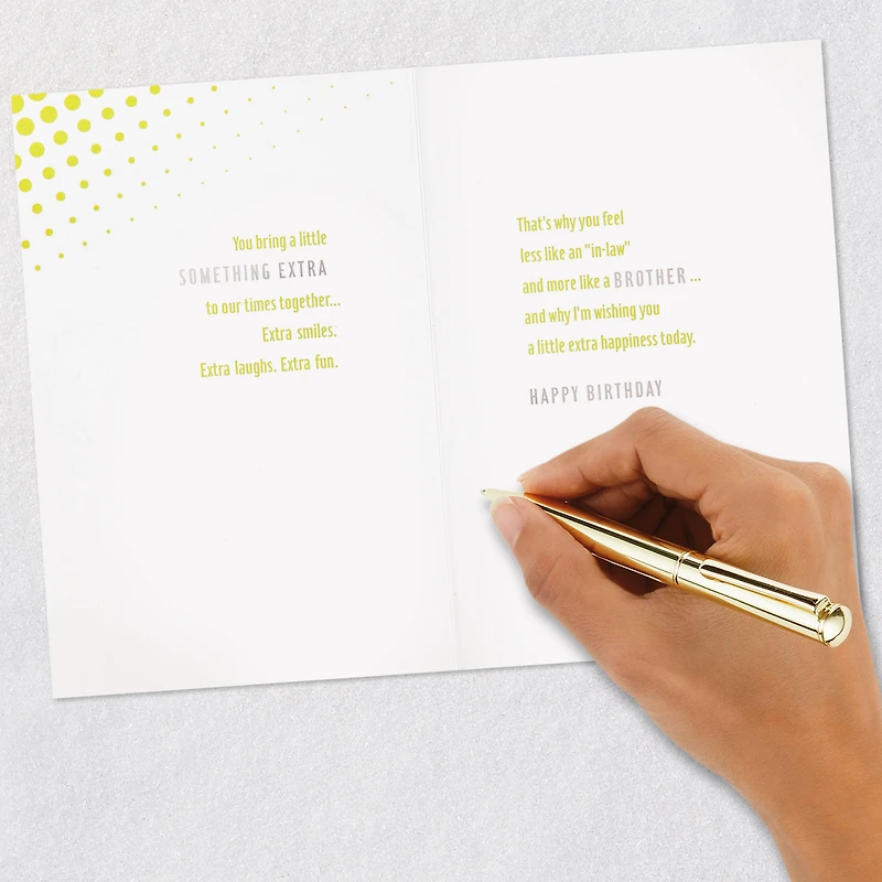 Like a Bonus Brother to Me Birthday Card for Brother-in-Law for only USD 7.59 | Hallmark