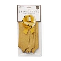 5.5" Glittery Gold Pull-String Gift Bow for only USD 6.99 | Hallmark