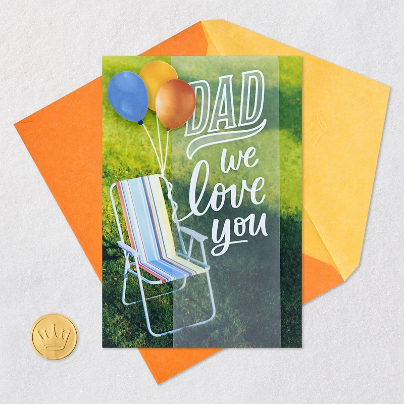 Dad, We Love You Birthday Card for only USD 8.59 | Hallmark
