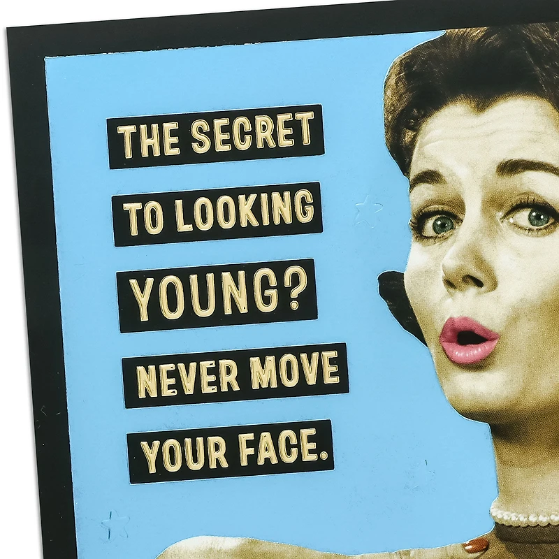 Never Move Your Face Funny Birthday Card for only USD 4.59 | Hallmark