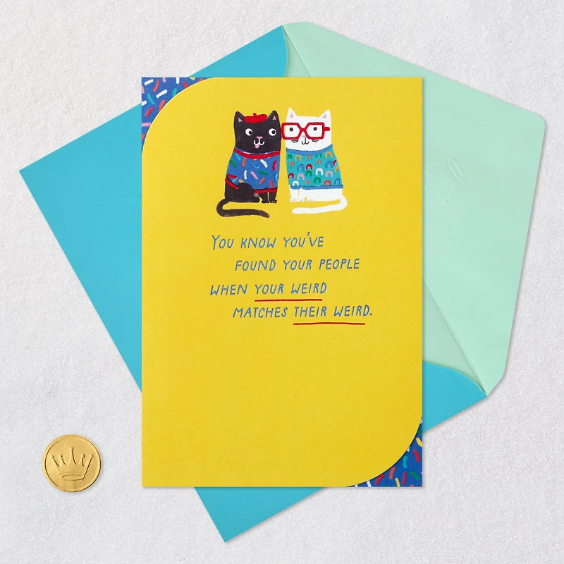My Kind of Weirdo Friendship Card for only USD 4.29 | Hallmark