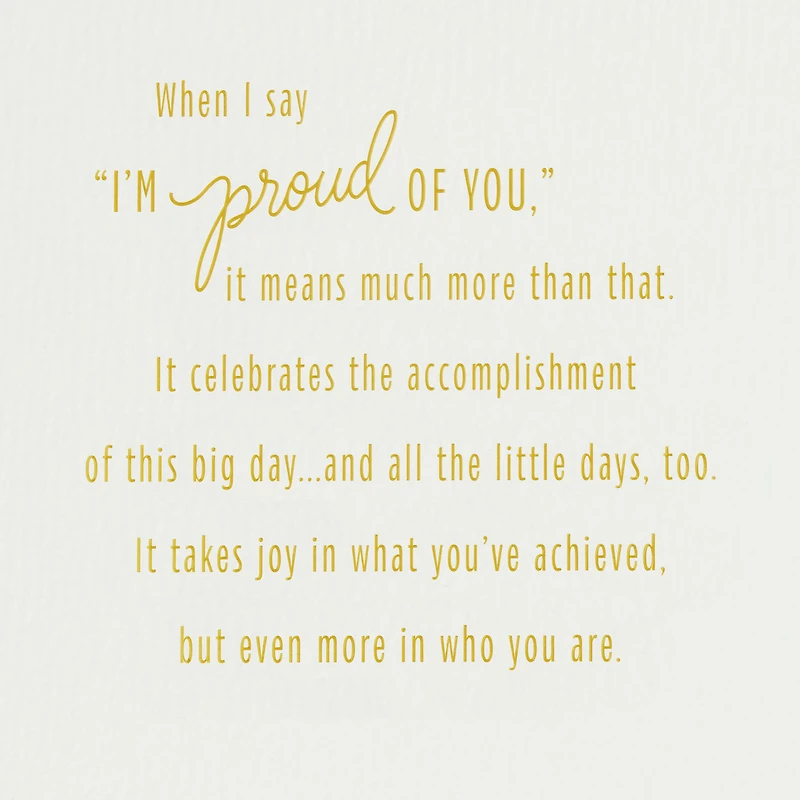 More Than Proud Graduation Card for Son for only USD 5.99 | Hallmark