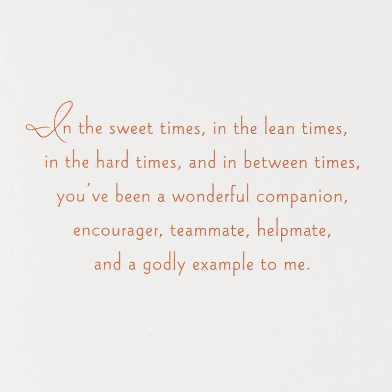 My Wife, the Love of My Life Religious Anniversary Card from Husband for only USD 4.99 | Hallmark