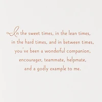 My Wife, the Love of My Life Religious Anniversary Card from Husband for only USD 4.99 | Hallmark