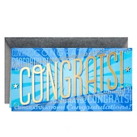 Wishing You Life's Very Best Money Holder Graduation Card for only USD 5.59 | Hallmark