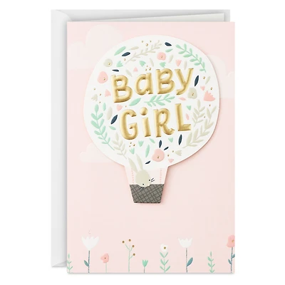 Luckiest Baby Ever New Baby Card for Girl for only USD 6.99 | Hallmark