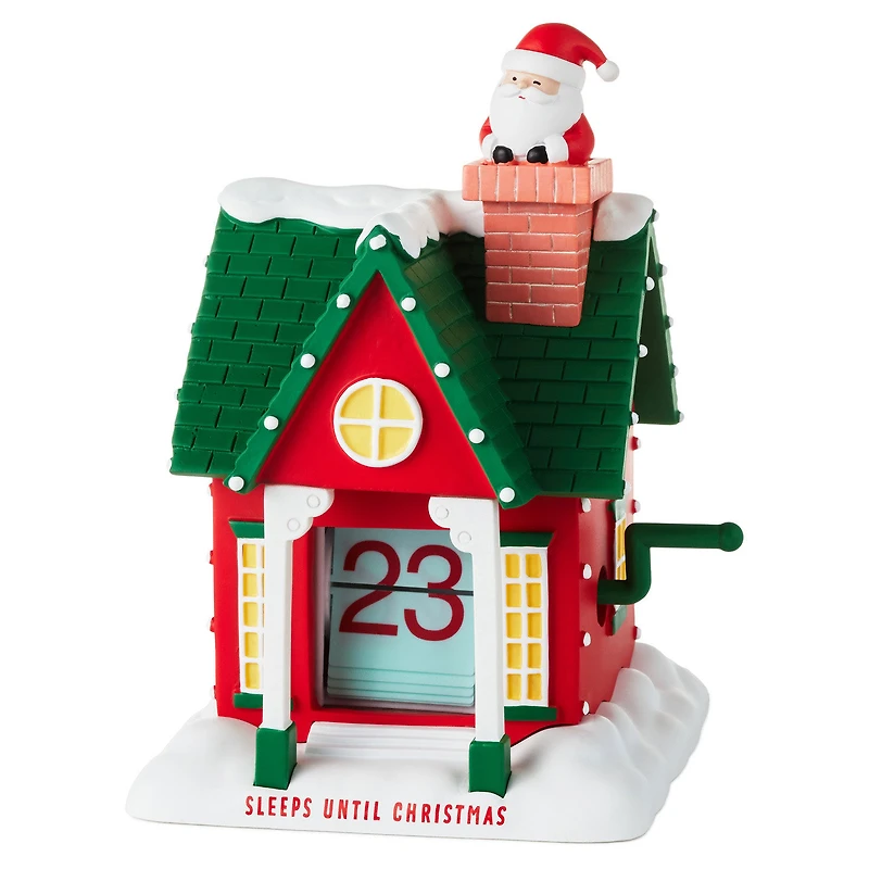 Holiday House Christmas Countdown Calendar With Crank for only USD 39.99 | Hallmark