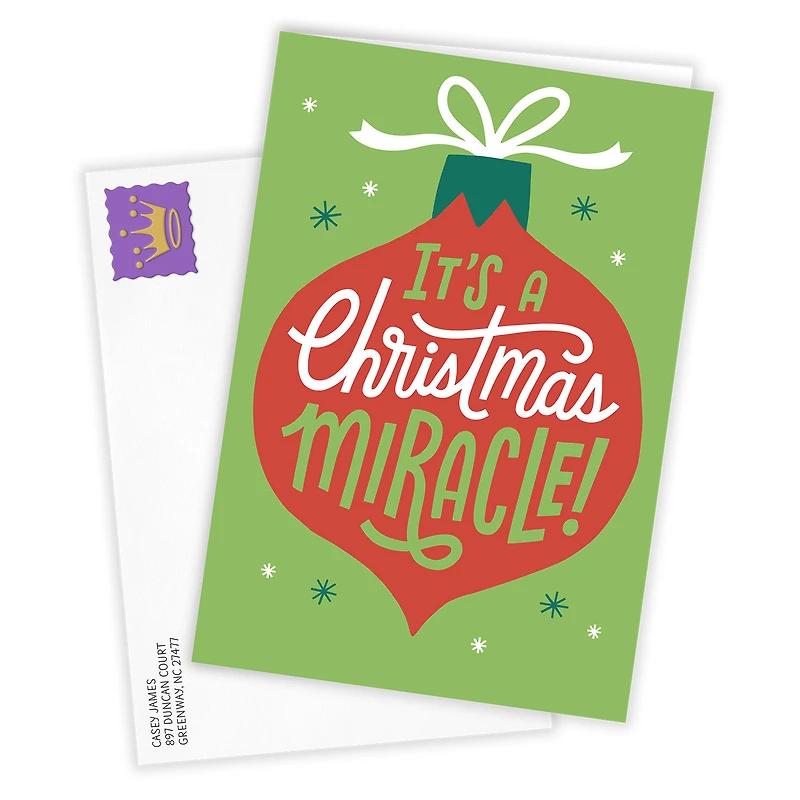 It's a Miracle Funny Custom Christmas Card for only USD 4.99 | Hallmark