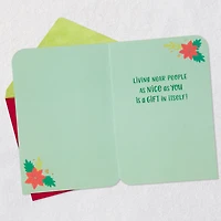 Happy Holidays Flowers Holiday Card for Neighbor for only USD 3.99 | Hallmark