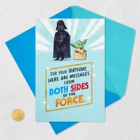 Star Wars™ Both Sides of the Force Funny Birthday Card With Mini Cards for only USD 5.59 | Hallmark