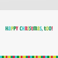 Colorful, Merry Wishes Christmas Birthday Card for only USD 3.99 | Hallmark