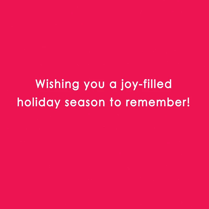 Wishing You a Joy-Filled Season Holiday Card for only USD 0.99 | Hallmark