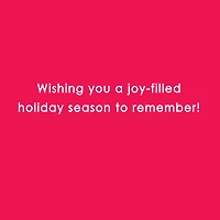 Wishing You a Joy-Filled Season Holiday Card for only USD 0.99 | Hallmark