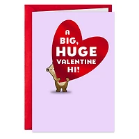 A Big Huge Hi Valentine's Day Card for only USD 2.50 | Hallmark