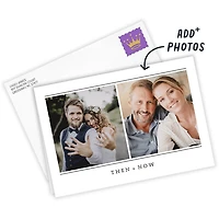 Personalized Black Lines on White Photo Card for only USD 4.99 | Hallmark