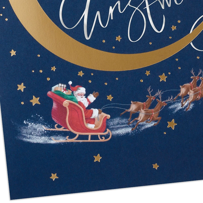 Santa and Crescent Moon Boxed Christmas Cards, Pack of 16 for only USD 15.49 | Hallmark