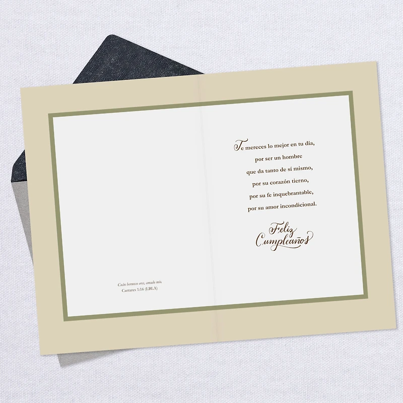 Husband and Friend Spanish-Language Religious Birthday Card for only USD 3.99 | Hallmark
