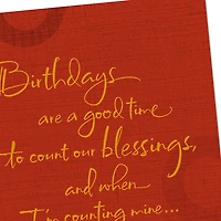 You're a Blessing to Me Birthday Card for only USD 0.99 | Hallmark