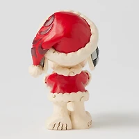 Jim Shore Peanuts Snoopy Santa With Cookie Plate Mini Figurine, 3.3" for only USD 29.99 | Hallmark