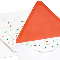 Confetti on White Designed Envelopes, Pack of 10 for only USD 5.00 | Hallmark