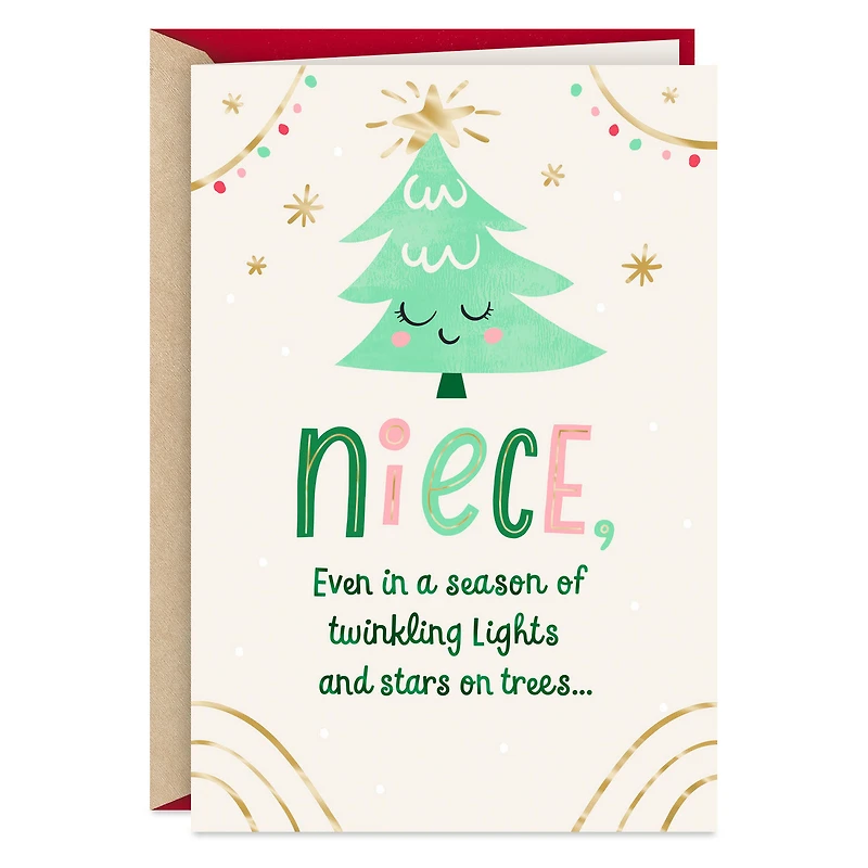 You Shine Bright Christmas Card for Niece for only USD 3.59 | Hallmark