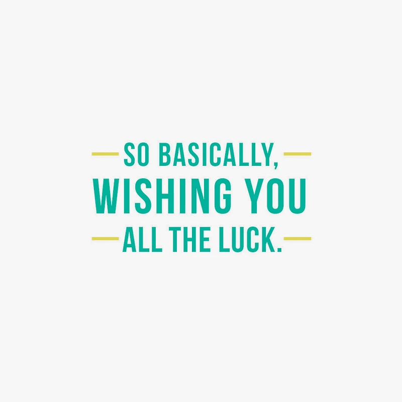 Wishing You All the Luck Funny Good Luck Card for only USD 4.49 | Hallmark