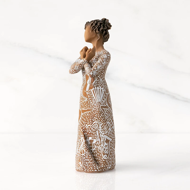 Willow Tree Music Speaks Woman Figurine, Darker Skin for only USD 54.99 | Hallmark