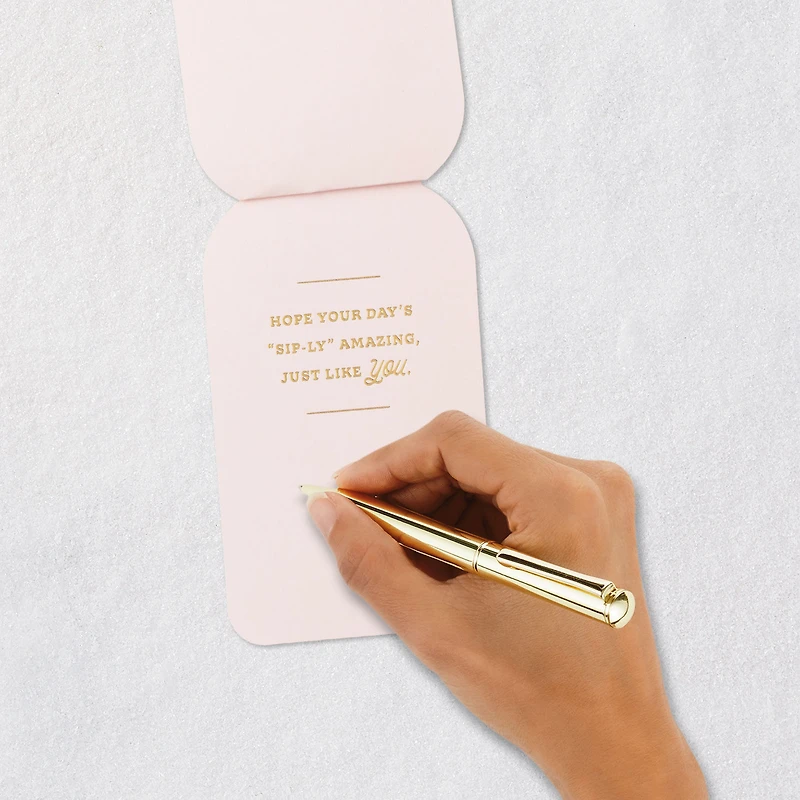 Hope Your Day Is Sip-ly Amazing Paper Craft Mother's Day Card for only USD 5.99 | Hallmark