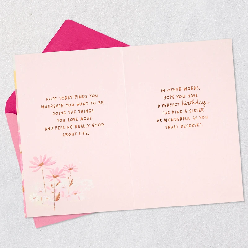 Wishing You the Happiest of Days Birthday Card for Sister for only USD 4.59 | Hallmark