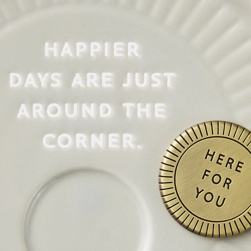 Sun and Rays Round Trinket Dish With Token for only USD 28.99 | Hallmark