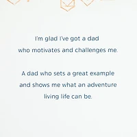 You Set a Great Example Father's Day Card for Dad From Son for only USD 6.99 | Hallmark