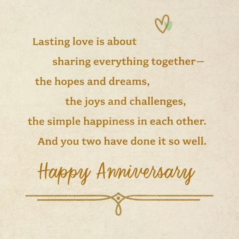 Lasting Love 70th Anniversary Card for Couple for only USD 5.59 | Hallmark