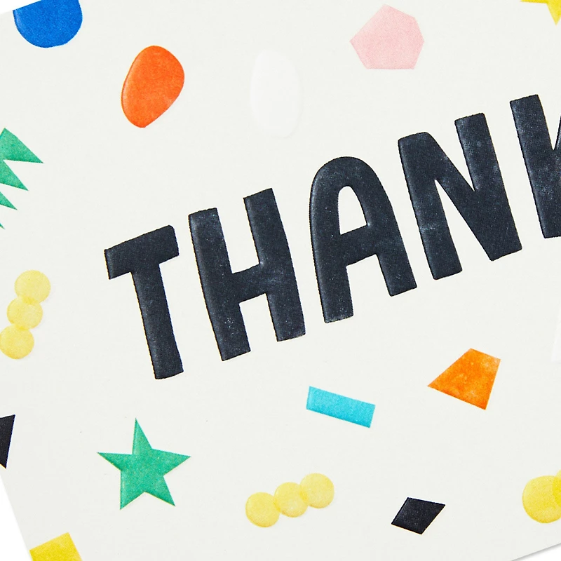 Scattered Confetti Boxed Blank Thank-You Notes, Pack of 24 for only USD 6.99 | Hallmark