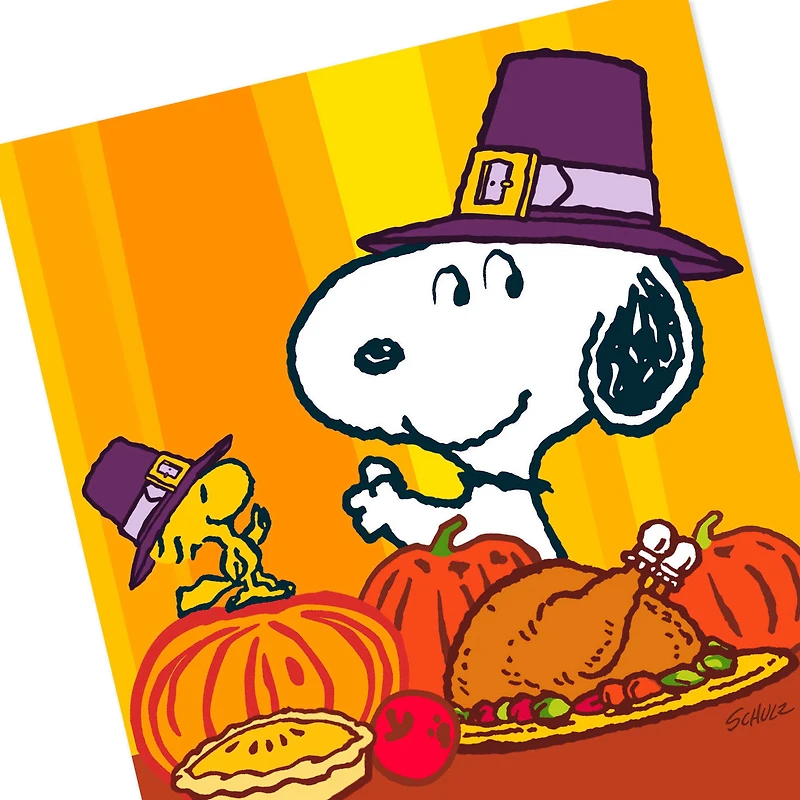 Peanuts® Snoopy and Woodstock Thanksgiving Cards, Pack of 10 for only USD 7.99 | Hallmark