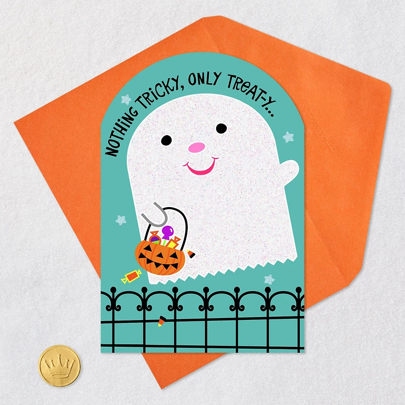 Nothing Tricky, Only Treat-y Halloween Card for only USD 0.99 | Hallmark