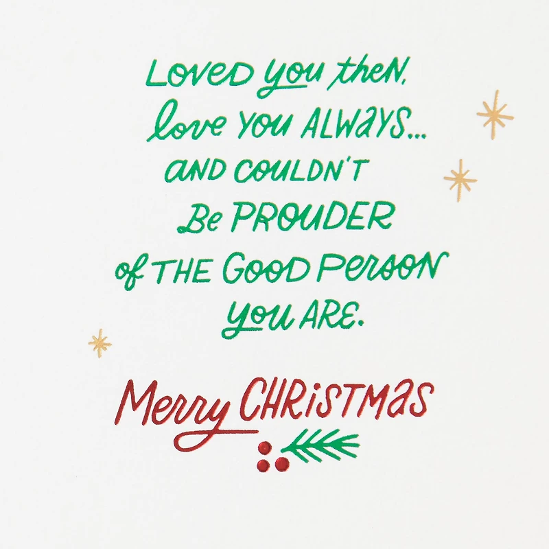 Grandson, Proud of the Good Person You Are Christmas Card for only USD 5.59 | Hallmark
