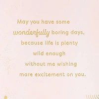 Wishing You Time for You Today Birthday Card for only USD 8.59 | Hallmark