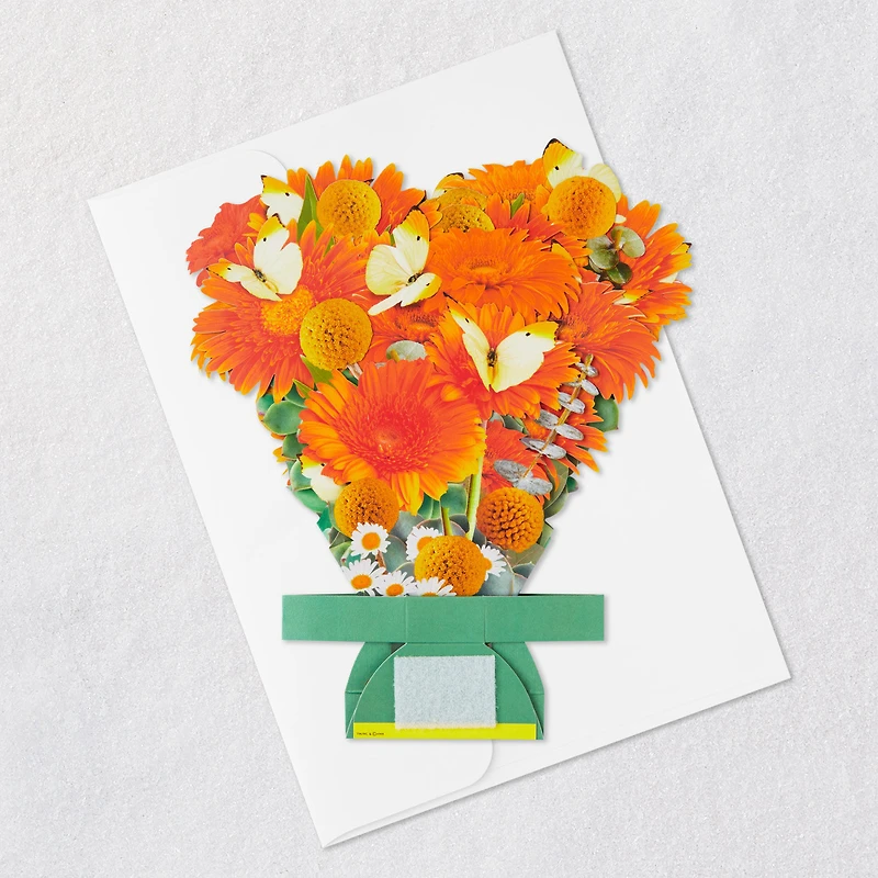 Build-a-Bouquet Butterflies and Daisies Pop-Up Paper Flowers for only USD 9.99 | Hallmark