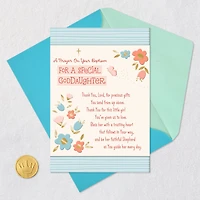 Love and Prayers Today and Always Baptism Card for Goddaughter for only USD 3.99 | Hallmark