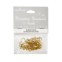 Mini Brass Ornament Hooks, Set of 25 for only USD 4.99 | Hallmark