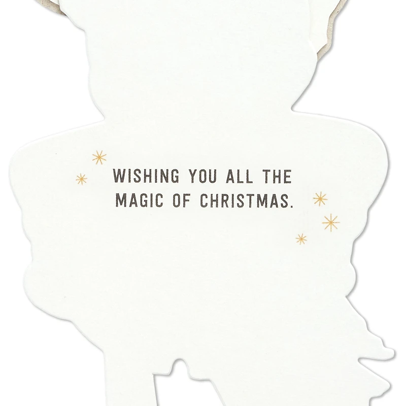 Disney Mickey Mouse Magic of the Season Wooden Christmas Card for only USD 8.99 | Hallmark