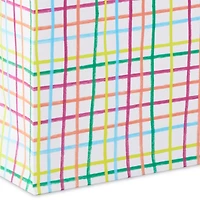 13" Multicolor Windowpane Large Gift Bag for only USD 4.49 | Hallmark