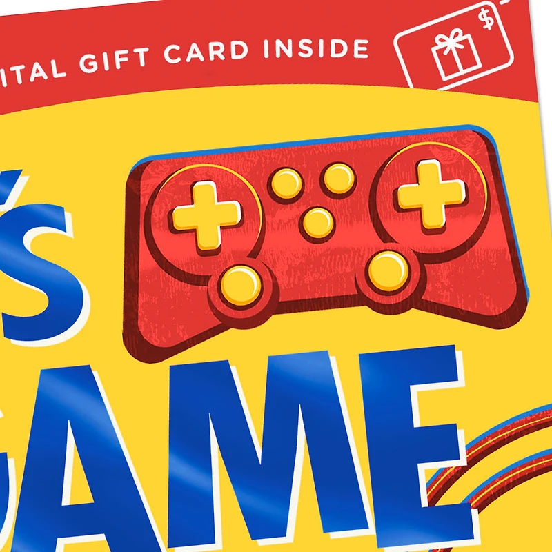 Game On Gift Card Greeting Birthday Card for Kids for only USD 4.99 | Hallmark