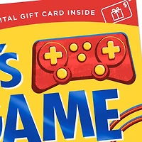 Game On Gift Card Greeting Birthday Card for Kids for only USD 4.99 | Hallmark