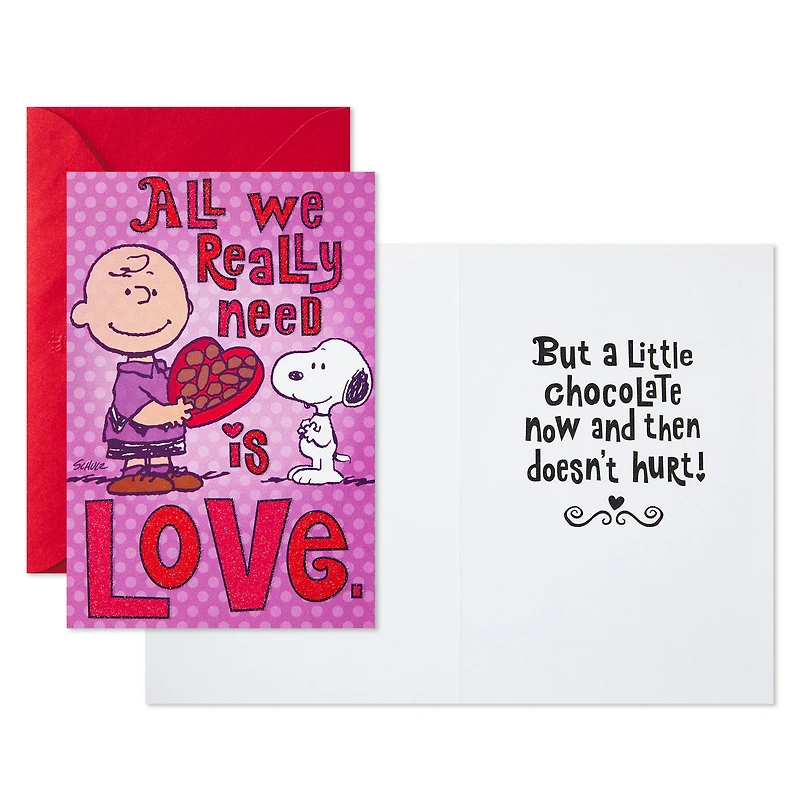 Peanuts® Happiness and Heart Valentine's Day Cards, Pack of 8 for only USD 7.99 | Hallmark