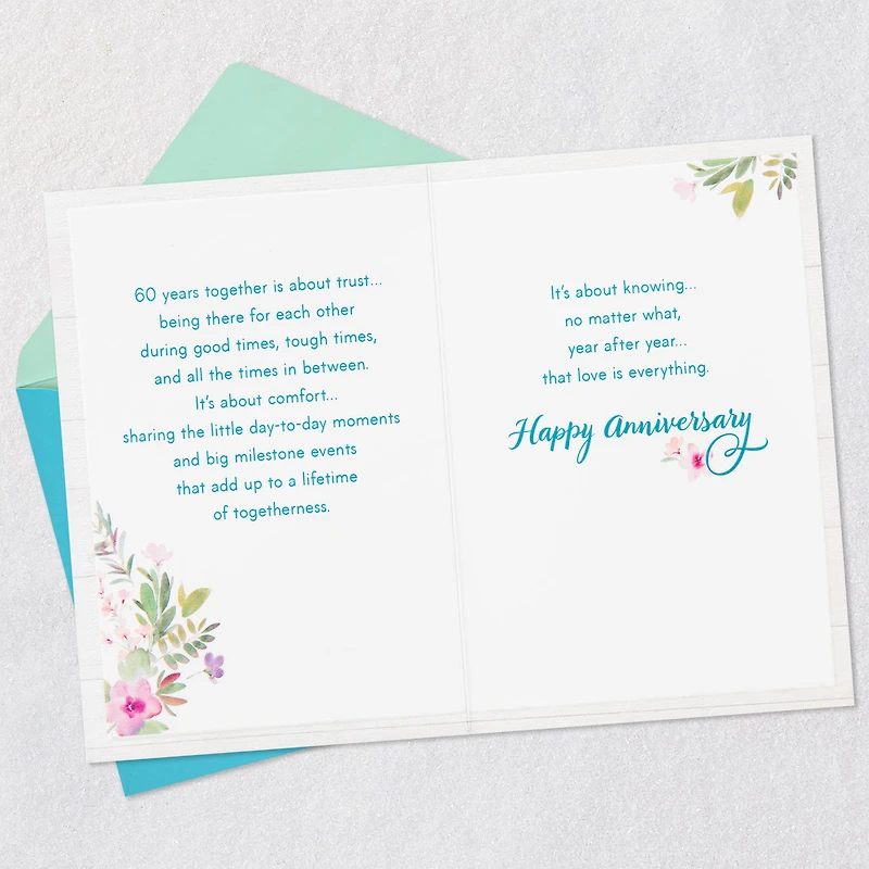 Love Is Everything 60th Anniversary Card for only USD 5.59 | Hallmark