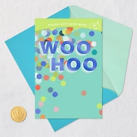 Woo Hoo Confetti Gift Card Greeting Congratulations Card for only USD 4.99 | Hallmark