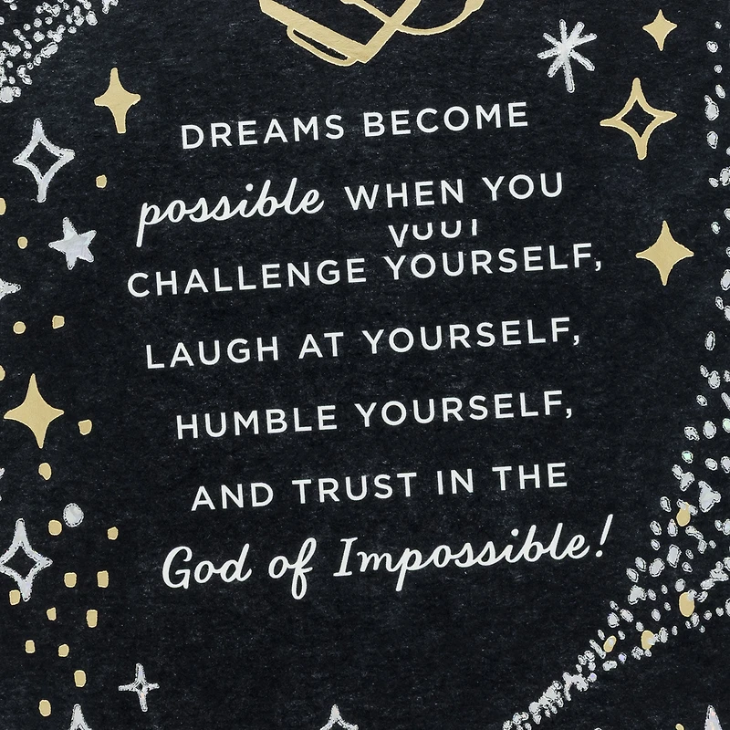 Trust in the God of Impossible Religious Graduation Card for only USD 5.59 | Hallmark