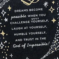 Trust in the God of Impossible Religious Graduation Card for only USD 5.59 | Hallmark